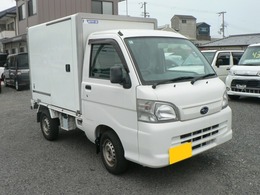 スバル サンバートラック 冷蔵保温車 荷箱仕切2室　冷蔵0℃保温140℃設定