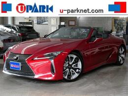 レクサス LCコンバーチブル 500 1オーナー黒革エアシート マクレビ 3眼LED