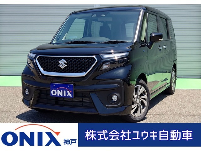 当社の展示車だったソリオヴァンデッド！展示期間を終えて限定1台ですが、放出。豪華特典《8型Bluetooth対応ナビ・ETC・バックカメラ・オリジナルマット・HDMI+USBケーブル》を付けて！この限定1台価格だぁ～！