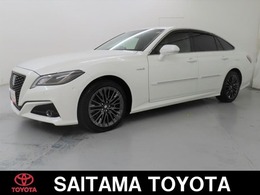 トヨタ クラウン ハイブリッド 2.5 S スポーツ スタイル 衝突軽減ブレーキ　踏み間違い防止装置　LE