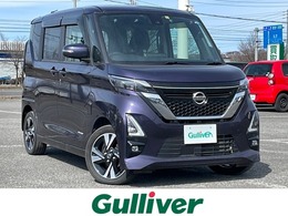 日産 ルークス 660 ハイウェイスターGターボ プロパイロット エディション 4WD ワンオーナー 社外9インチナビ エンスタ