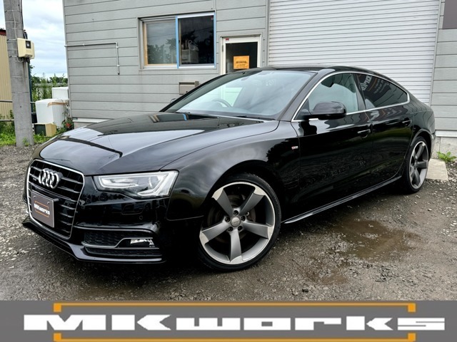 人気のA5スポーツバック 4WD Sライン入庫しました！19インチホイール、電動ブラックレザーシート、シートヒーター、純正ナビテレビ、バックカメラ、スマートキー、プッシュスタート！！お気軽にお問い合わせください。