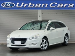 プジョー 508SW グリフ 走行42400キロ 黒革 ヘッドアップD ナビ BT