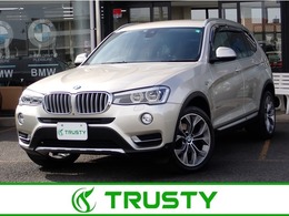 BMW X3 xドライブ35i xライン 4WD 直6EG 後期型 LEDライト OP19AW 茶革 禁煙