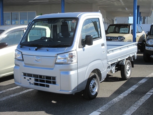 （新車/ご納期は1ヵ月～）ハイゼットトラック　スタンダード農用SP　4WD・CVT☆　新車にラバーマット/バイザー/荷台ゴムマット/プロテクターパックがセットでお買得☆　お好きなグレードや車体色に変更OK☆