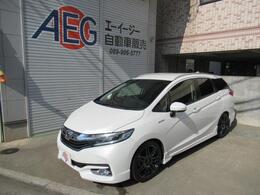 ホンダ シャトル ハイブリッドZ 8インチナビ 車高調 外17AW 