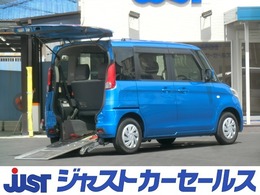スズキ スペーシア 660 X ウィズ 車いす移動車 リアシート付 スマートキー 左側パワースライドドア