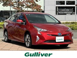 トヨタ プリウス 1.8 A ツーリングセレクション E-Four 4WD 禁煙車/純正SDナビ/バックカメラ/AM/FM/TV/