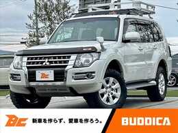 三菱 パジェロ 3.2 ロング エクシード ディーゼルターボ 4WD 後期 ナビ ルーフラック ガナドールマフラ