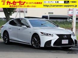 レクサス LS 500 Fスポーツ 4WD サンルーフ　マークレビンソン　黒半革