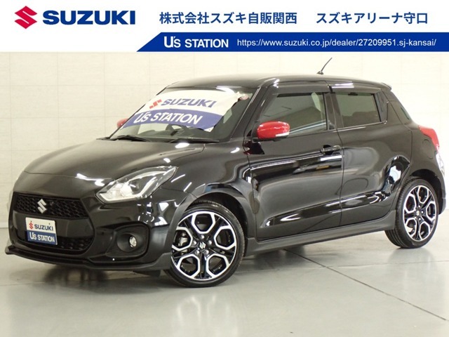 直噴ターボエンジンを搭載した　かっこいい黒のスイフトスポーツが仲間入り☆　幅広い層の方にお楽しみいただける6AT車です！　※当社では業販及び転売目的の方への販売はお断りしております。