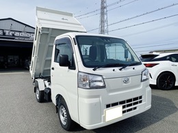 ダイハツ ハイゼットトラック 660 多目的ダンプ PTO式 3方開 4WD ヘッドライトレベライザー