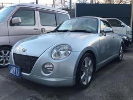 ダイハツ コペン 660 アクティブトップ 赤レザーシート　ナビ