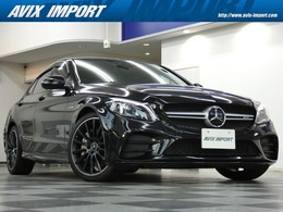 メルセデスAMG Cクラス C43 4マチック 4WD 後期 EXC-PKG パノラマR 黒革 HUD RSP 19AW