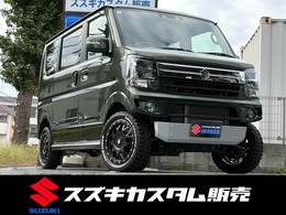 スズキ エブリイワゴン 660 PZターボスペシャル 4WD リフトアップ　前後ショートバンパー　スキ