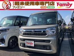 スズキ スペーシア 660 ハイブリッド G 両側スライドドア 届出済未使用車 衝突被害