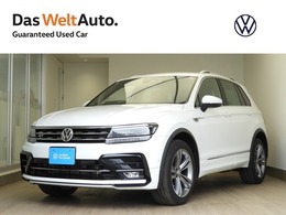 フォルクスワーゲン ティグアン TDI 4モーション Rライン ディーゼルターボ 4WD 1オーナー LED 黒P革 アラウンドビュー