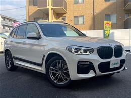 BMW X3 xドライブ20d Mスポーツ ディーゼルターボ 4WD 4WD 修復歴無し