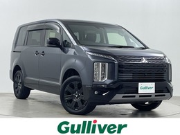 三菱 デリカD：5 2.2 シャモニー 電動サイドステップ非装着車 ディーゼルターボ 4WD 社外11型ナビ　全方位カメラ　ETC
