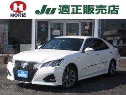 トヨタ クラウンアスリート ハイブリッド 2.5 S 純正8型ナビ/フルセグ/Bカメラ/PCS/レーダ