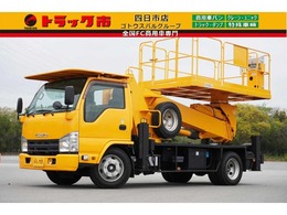 いすゞ エルフ 高所作業車　12m　タダノ スーパーデッキ 積載荷重1000kg　アワーメーター4891h