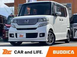 ホンダ N-BOX+ 660 カスタムG ターボパッケージ 社外ナビ フルセグ Bモニター 両側パワース