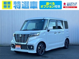 スズキ スペーシア 660 カスタム ハイブリッド XS 4WD 社外ナビ バックカメラ ETC ACC 両側電動