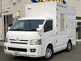 トヨタ ハイエース 2.7 DX ロング ミドルルーフ 4WD 移動販売車