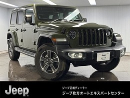 ジープ ラングラー アンリミテッド サハラ 2.0L 4WD 1オ-ナ-レザ-シ-トヒ-タ-認定中古車保証付