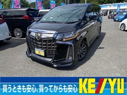 トヨタ アルファード 2.5 S タイプゴールド 特別仕様 TRDエアロ 革調シ-ト 後席モニタ-