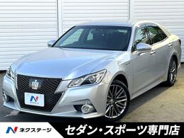 トヨタ クラウンアスリート ハイブリッド 2.5 S Four 4WD アドバンストPKG クリアランスソナー 禁煙