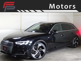 アウディ A4アバント 2.0 TFSI スポーツ Sラインパッケージ ワンオーナー禁煙ACC衝突軽減新品19AW