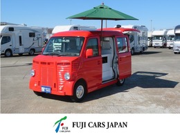 スズキ エブリイ 移動販売車 キッチンカ- フ-ドトラック フレンチバス仕様 ホシザキ冷蔵ショ-ケ-ス