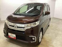 三菱 eKカスタム 660 M インパネシフト　リモコンキー　カーナビゲ