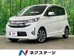 三菱 eKカスタム 660 T eアシスト 4WD 禁煙車 SDナビ