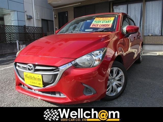 レッド　マツダ　デミオ　スカイアクティブ　入荷致しました！