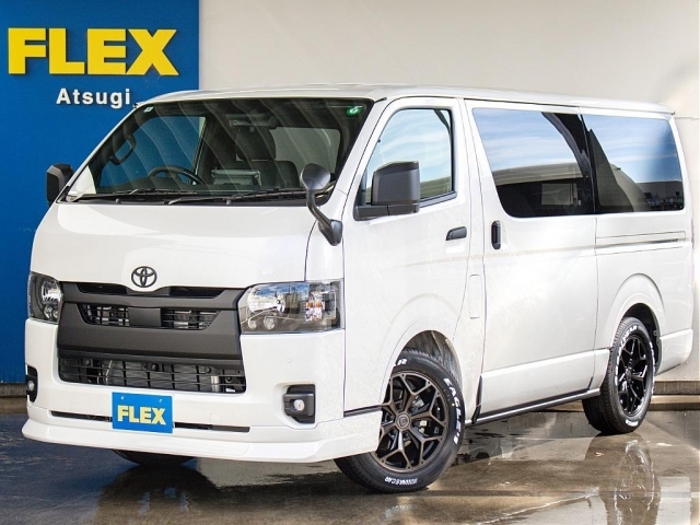 R7年式　ハイエースバン　S-GL　ダークプライムII　ガソリン2WD　BIG-X大画面ナビ！
