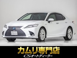 トヨタ カムリ 2.5 G レザーパッケージ 禁煙車/新品スピンドル/黒本革/LDA/LED