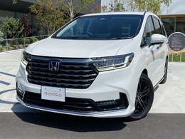 ホンダ オデッセイ 2.0 e:HEV アブソルート EX 当社試乗車・純正ナビLXM-247VFLI・Rカメラ