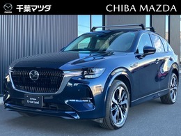 マツダ CX-60 3.3 XDハイブリッド エクスクルーシブ モダン ディーゼルターボ 4WD ホワイト内装 ルーフキャリア 前後ドラレコ