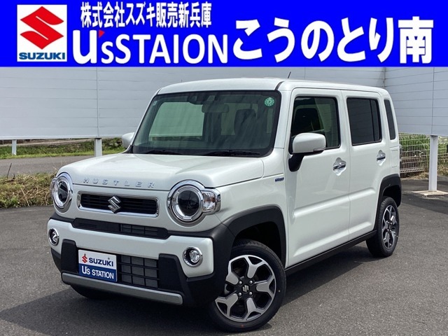 ご覧いただきありがとうございます。人気のハスラーが入りました。4WDのXターボです☆