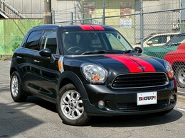 ミニ ミニクロスオーバー バッキンガム バックカメラ・ETC・黒赤ツートンカラー