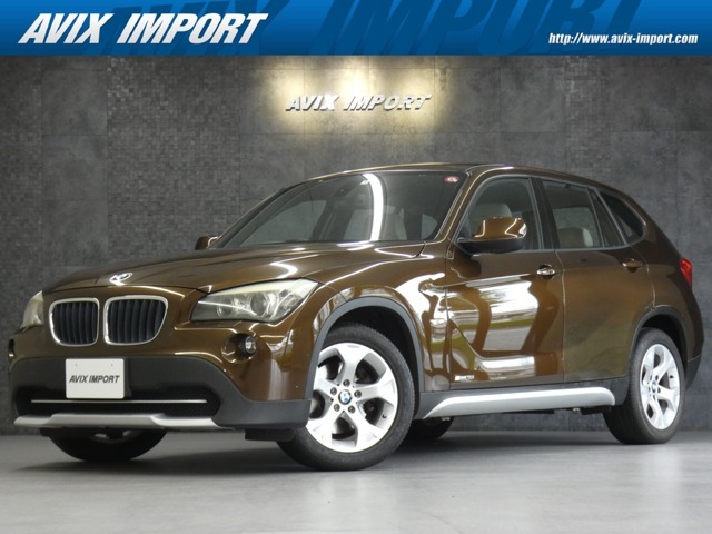 2010y　BMW　X1　sDrive18i　デザイン・クール・エレガンス　純正マラケシュ・ブラウン/ベージュレザーシート　正規ディーラー車