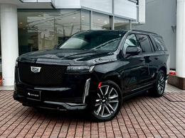 キャデラック エスカレード スポーツ 4WD 正規D車　セーブルブラック　ブラックレザ