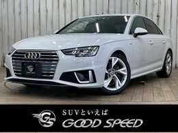 アウディ A4 40 TFSI スポーツ Sラインパッケージ ワンオーナー/フルセグTV/全周囲カメラ/LED