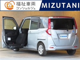 トヨタ ルーミー 1.0 X S ウェルキャブ 助手席リフトアップシート車 Aタイプ 片側パワースライドドア CD