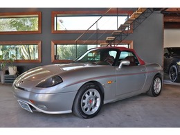 フィアット バルケッタ リミテッド エディション 5速MT 赤幌 ステッチ赤革 ETC 15AW