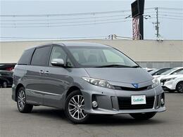 トヨタ エスティマ アエラス プレミアムエディション 4WD 純正ナビ フリップダウンモニター