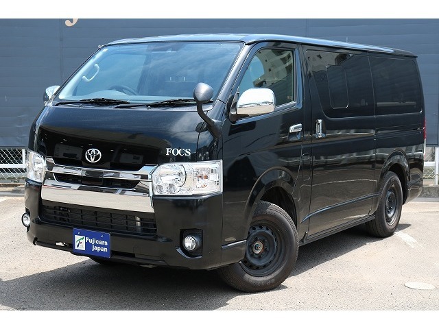 R3年式ハイエース4WD★FOCS製エスパシオ入庫です。車輛寸法・長さ・469・幅・169・高さ・197cm☆4ナンバー登録車