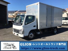三菱ふそう キャンター 4WD・標準ロング・アルミバン・5MT ・2t積・サイド扉　4WD　2t積　アルミバン